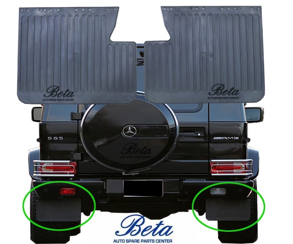 Mud Flaps for Mercedes G-Class W463 1992-2017 models, Part Number 4608891005 / 4608891105 Mud Flaps for Mercedes G-Class W463 1992-2017 models, Part Number 4608891005 / 4608891105